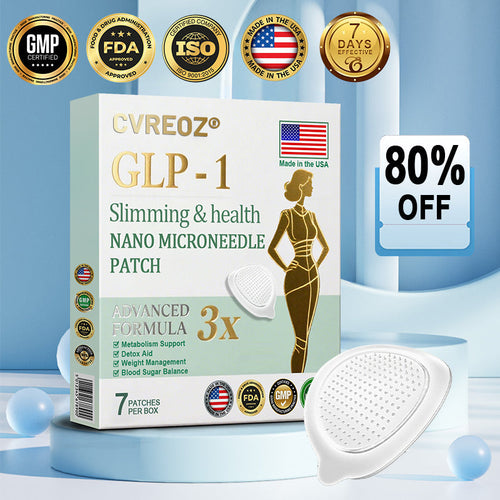 【Last Day Promotion 80% OFF🔥】Cvreoz®NIDDK-Tirzepatide Slimming & health NANO MICRONEEDLE PATCH🇺🇸👨‍⚕️（Zero Pain, 24/7 Release | Lose 20lbs FAST | 90% Sugar Drop | 😊）