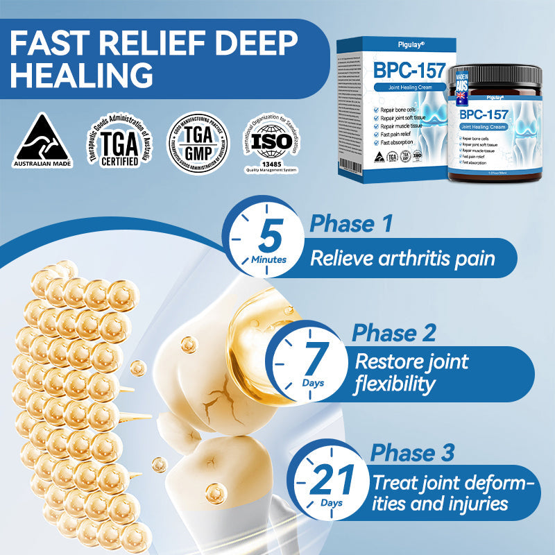 𝖯𝗂g𝐮𝐢𝐚𝐲® BPC-157 Joint Healing Cream🦴Treats Arthritis, Neuropathy, Rheumatism, Sports Injuries & More👍