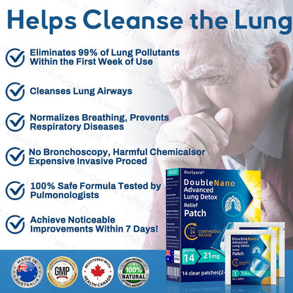 ✅𝐎𝐟𝐟𝐢𝐜𝐢𝐚𝐥 𝐒𝐭𝐨𝐫𝐞|𝐎𝐮𝐫𝐥𝐲𝐚𝐫𝐝®  𝐃𝐨𝐮𝐛𝐥𝐞𝐍𝐚𝐧𝐨 𝐀𝐝𝐯𝐚𝐧𝐜𝐞𝐝 𝐋𝐮𝐧𝐠 𝐃𝐞𝐭𝐨𝐱 𝐑𝐞𝐥𝐢𝐞𝐟 𝐏𝐚𝐭𝐜𝐡 (💝 Cough, wheezing, shortness of breath, sputum, stuffy nose, bronchitis, bronchitis, allergy symptoms, lung discomfort🫁）
