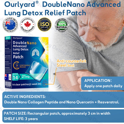 ✅𝐎𝐟𝐟𝐢𝐜𝐢𝐚𝐥 𝐒𝐭𝐨𝐫𝐞|𝐎𝐮𝐫𝐥𝐲𝐚𝐫𝐝®  𝐃𝐨𝐮𝐛𝐥𝐞𝐍𝐚𝐧𝐨 𝐀𝐝𝐯𝐚𝐧𝐜𝐞𝐝 𝐋𝐮𝐧𝐠 𝐃𝐞𝐭𝐨𝐱 𝐑𝐞𝐥𝐢𝐞𝐟 𝐏𝐚𝐭𝐜𝐡 (💝 Cough, wheezing, shortness of breath, sputum, stuffy nose, bronchitis, bronchitis, allergy symptoms, lung discomfort🫁）