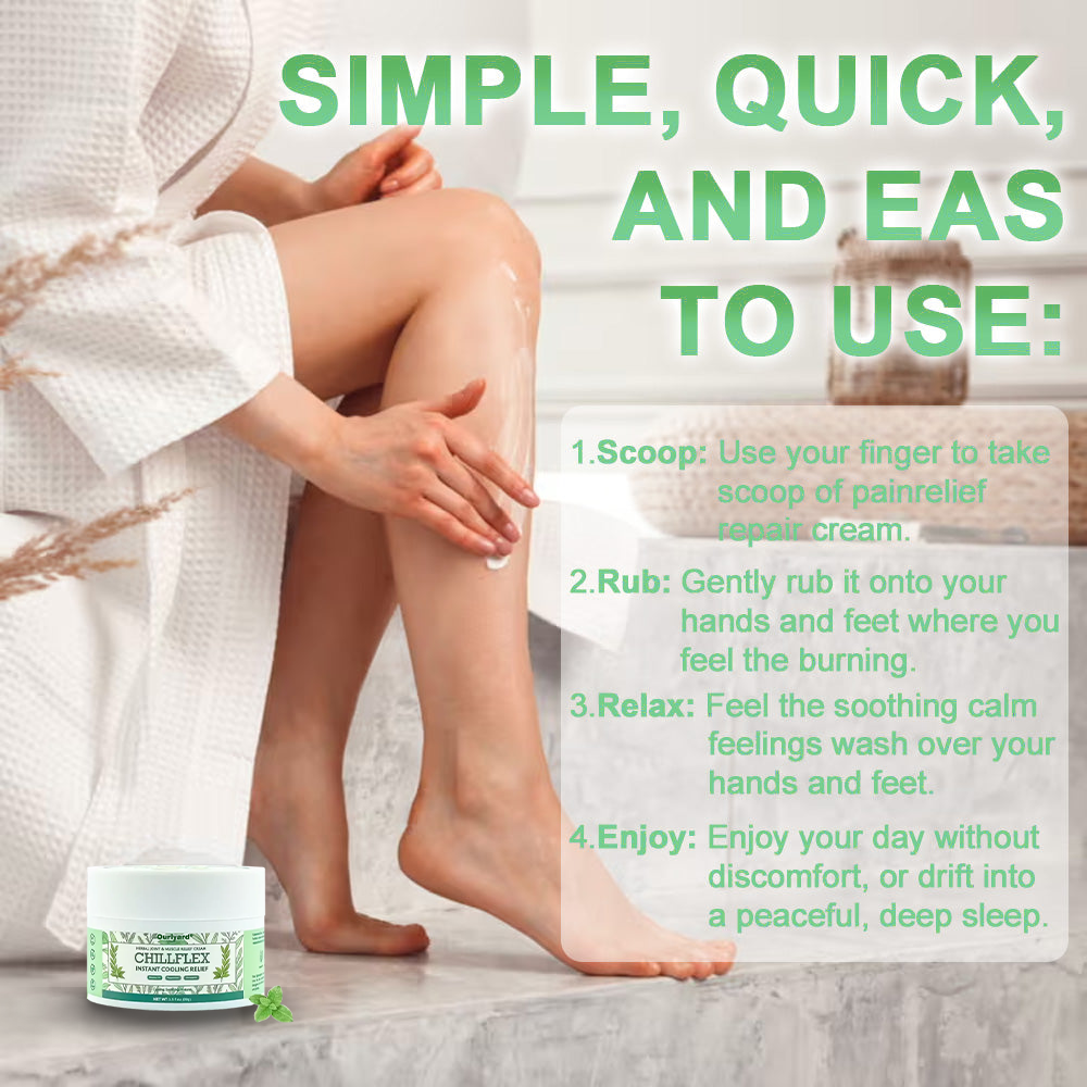 🎁𝐎𝐟𝐟𝐢𝐜𝐢𝐚𝐥 𝐒𝐭𝐨𝐫𝐞: TLOPA® Chillflex Mint Pain Relief Cream  (Treatment for arthritis, neuropathyy, rheumatic diseases, muscle spasms, twitches and sports injuries)