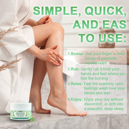 🎁𝐎𝐟𝐟𝐢𝐜𝐢𝐚𝐥 𝐒𝐭𝐨𝐫𝐞: TLOPA® Chillflex Mint Pain Relief Cream  (Treatment for arthritis, neuropathyy, rheumatic diseases, muscle spasms, twitches and sports injuries)