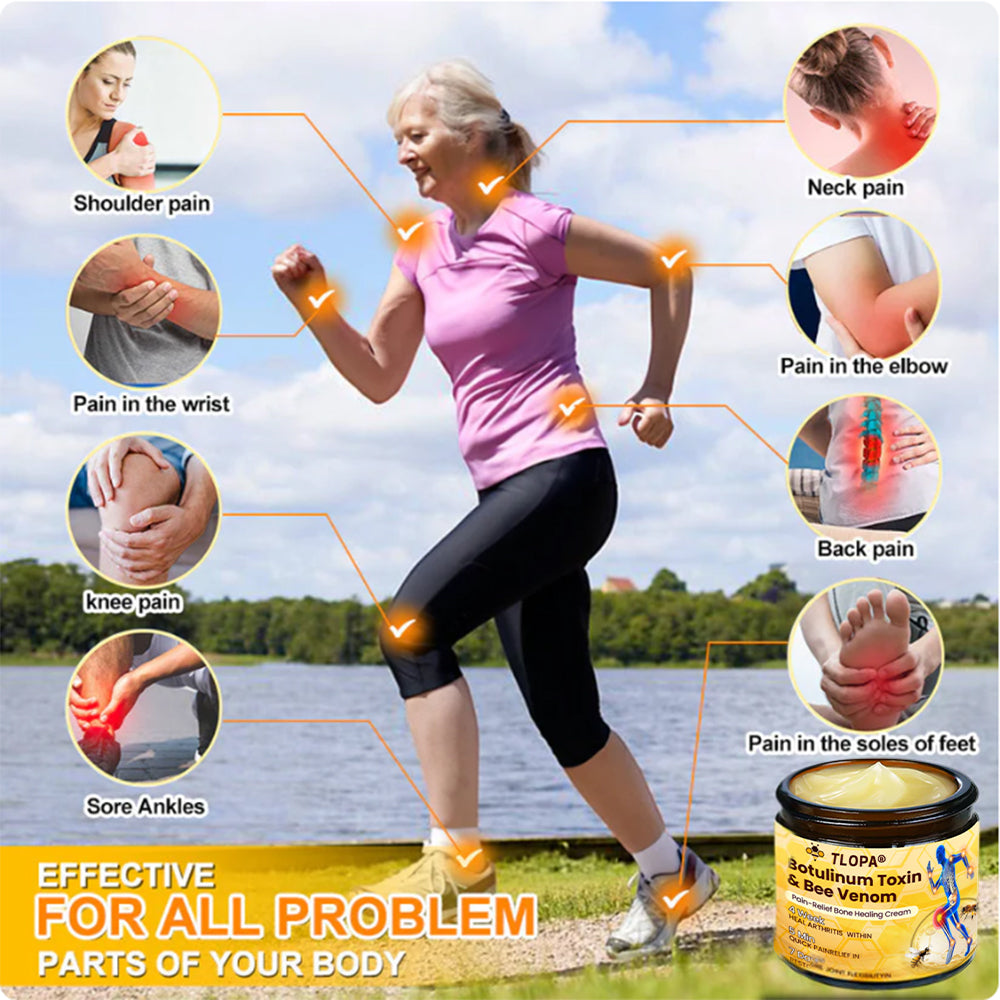 Official Store💎TLOPA® Botulinum Toxin & Bee Venom Pain-Relief Bone Healing Cream💎㊇